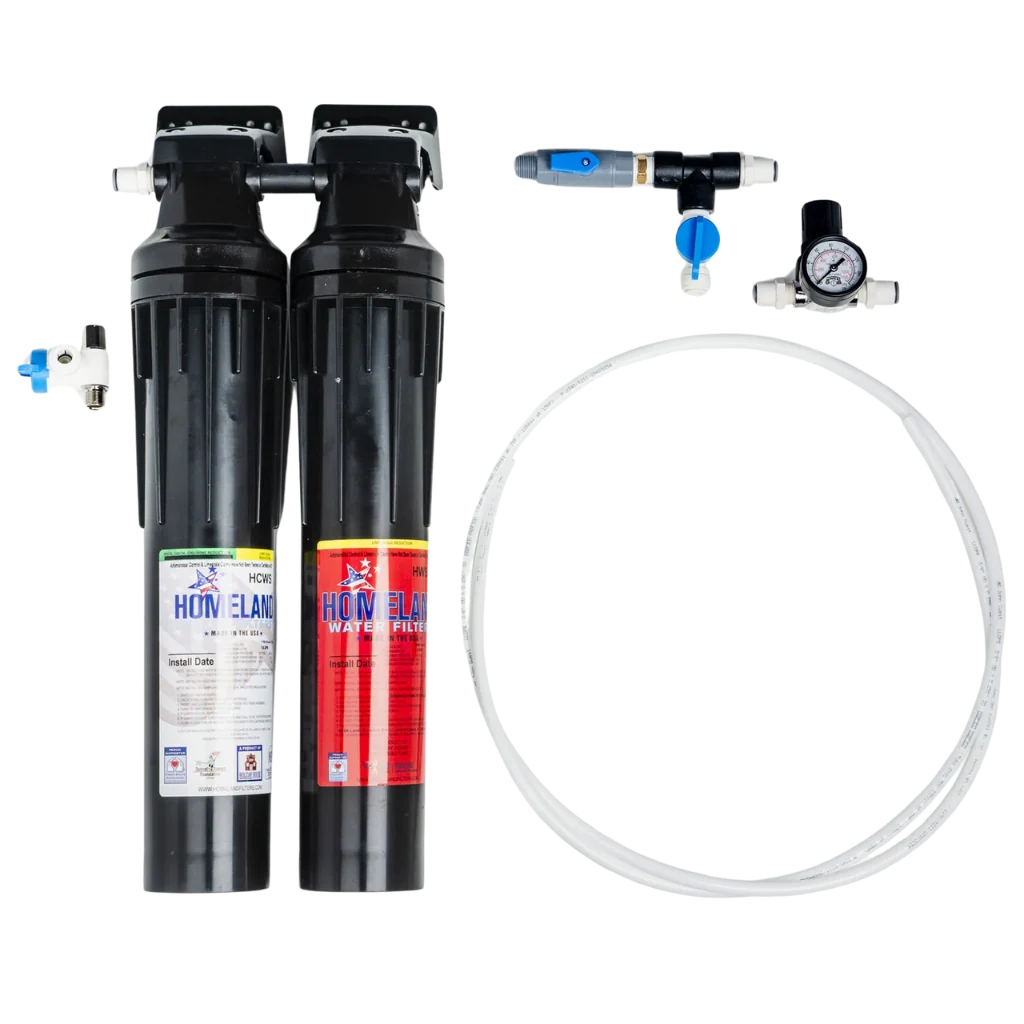 Commercial Espresso Machine Filtration and Water Softening System