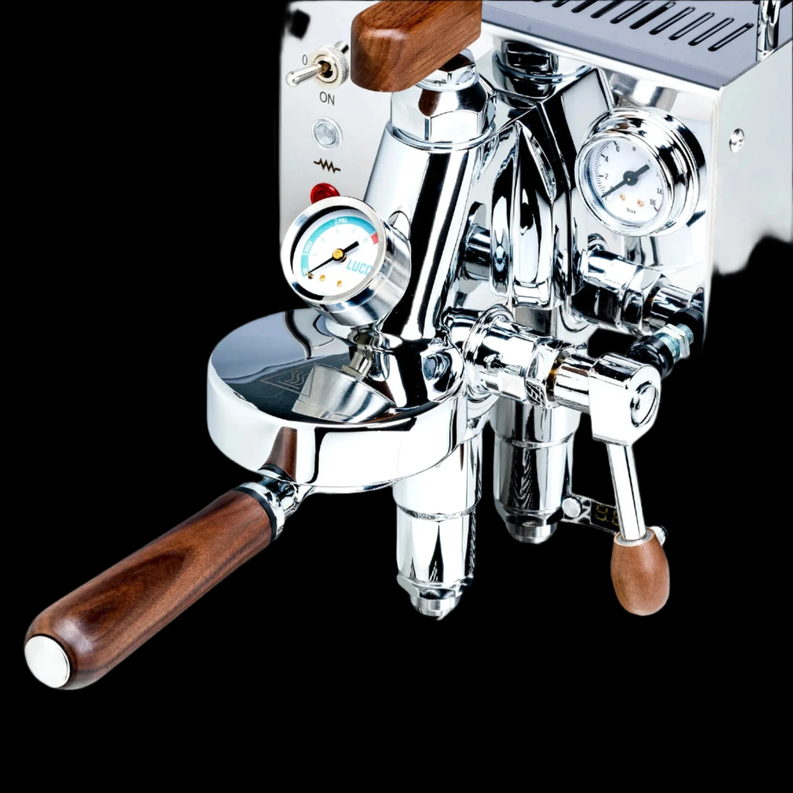 LUCCA Solo Espresso Machine with Flow Control - Image 5