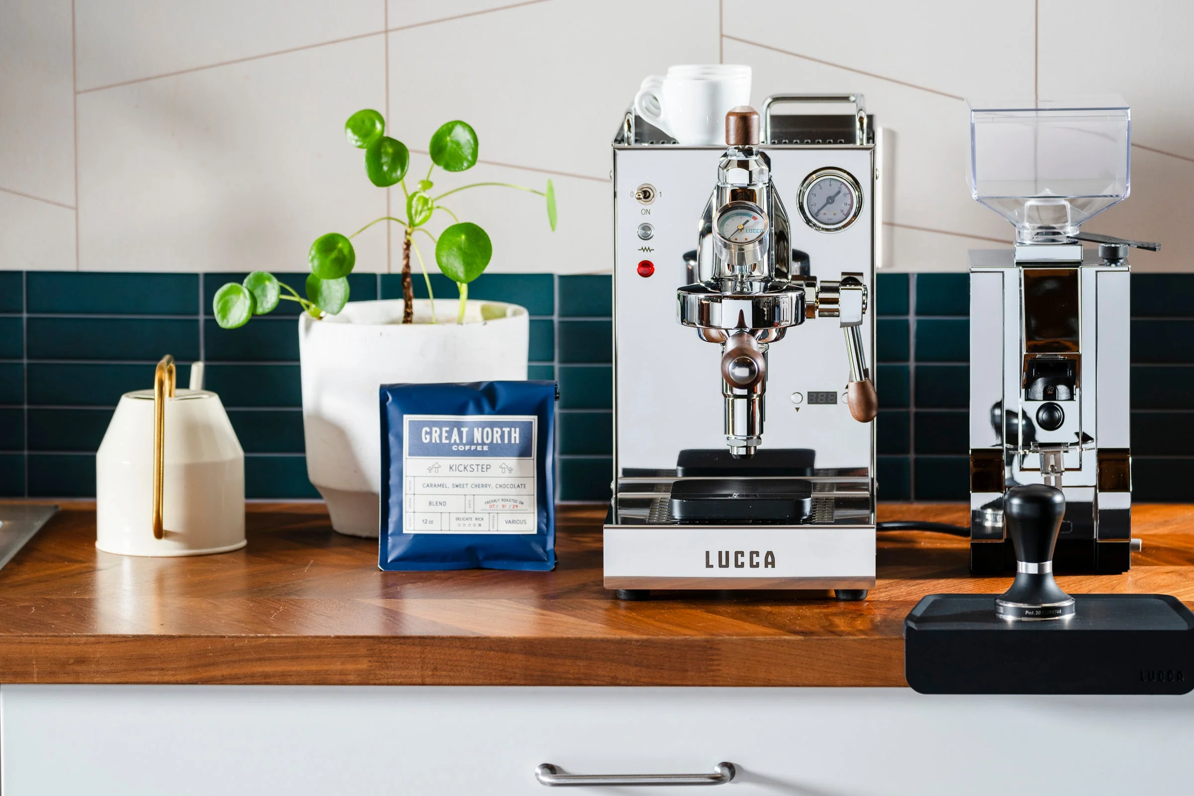 LUCCA Solo Espresso Machine with Flow Control - Image 6